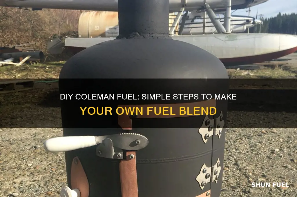 how to make coleman fuel