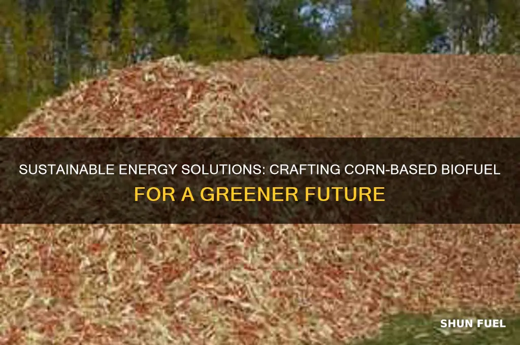 how to make corn fuel