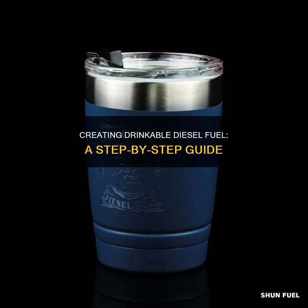 how to make diesel fuel drink