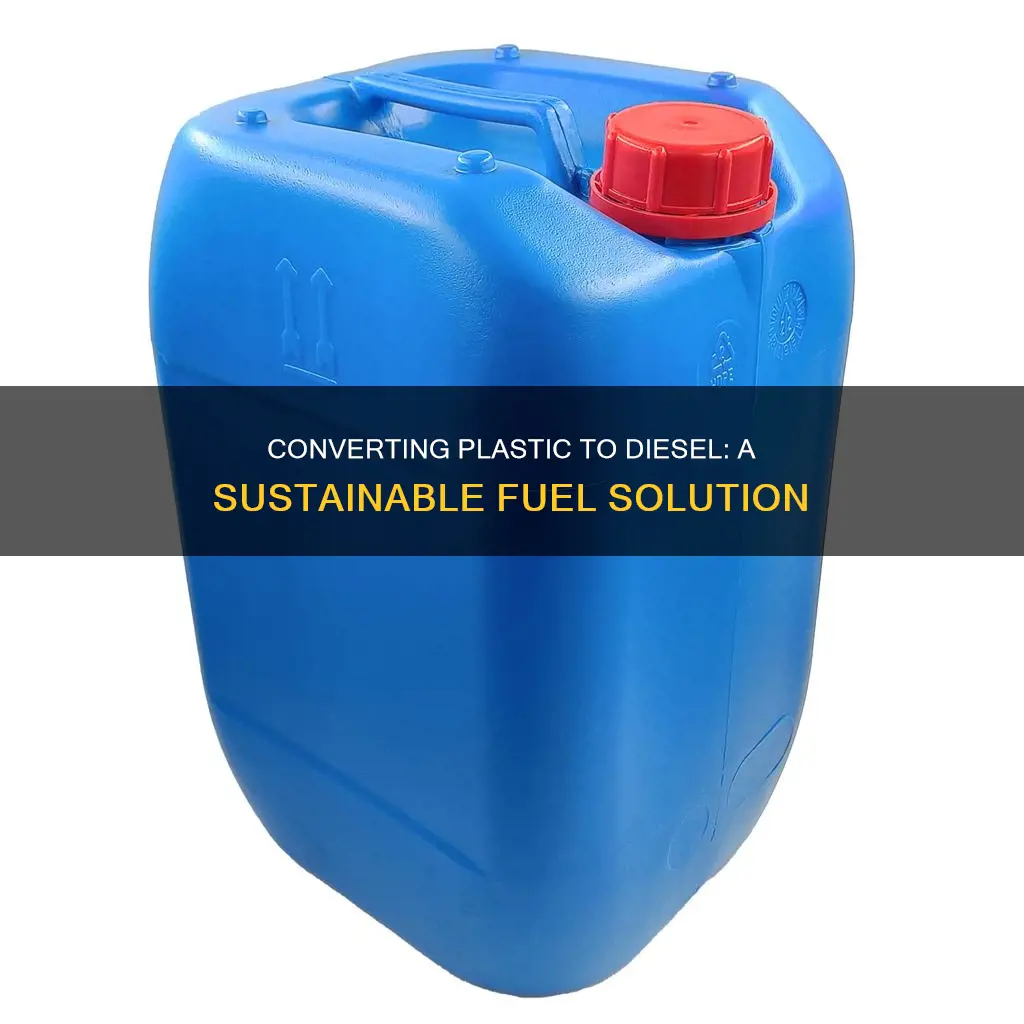 how to make diesel fuel from plastic