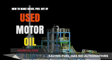 Recycling Used Motor Oil: Making Diesel Fuel