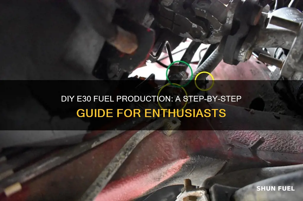 how to make e30 fuel