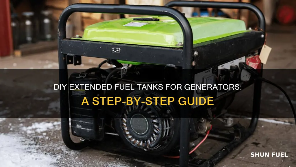 how to make extended fuel tank for generator