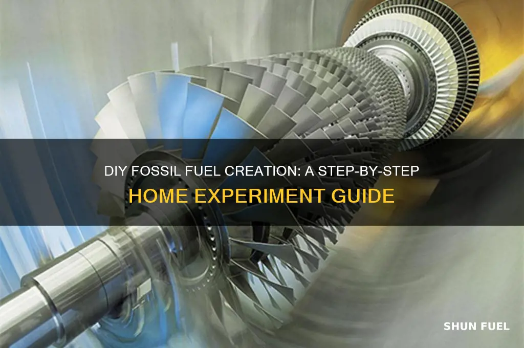 how to make fossil fuel at home