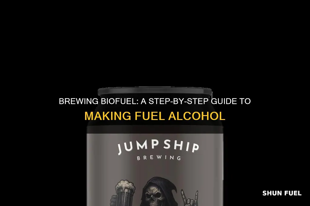 how to make fuel alcohol