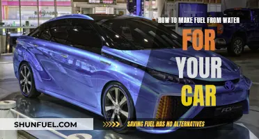Making Car Fuel from Water: A Guide