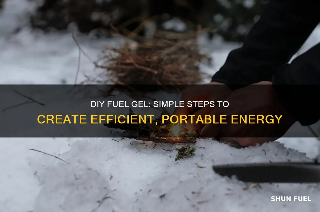 how to make fuel gel