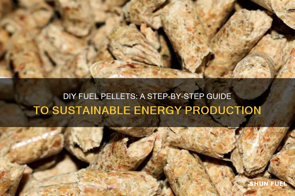 how to make fuel pellets