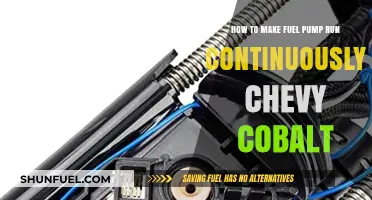 Keep Your Chevy Cobalt's Fuel Pump Running Continuously: A Step-by-Step Guide