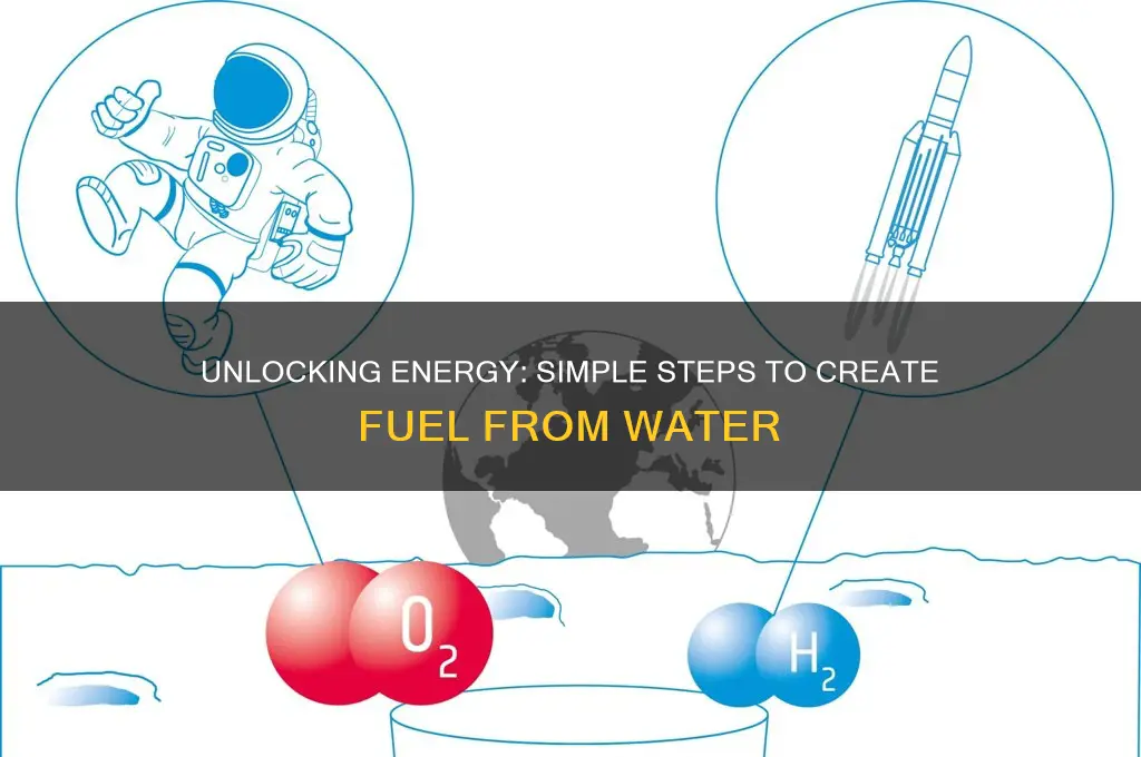 how to make fuel using water