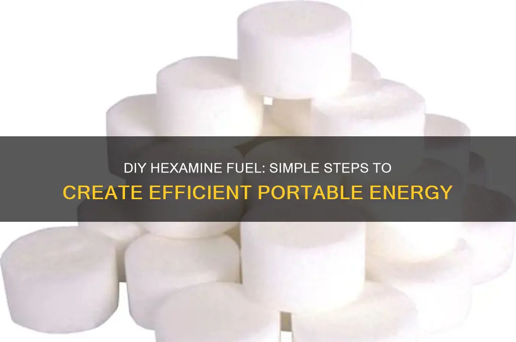 how to make hexamine fuel