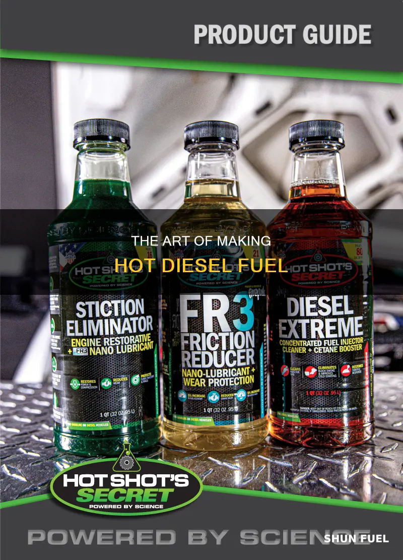 how to make hot diesel fuel