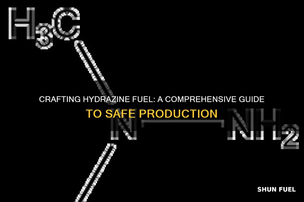 how to make hydrazine fuel
