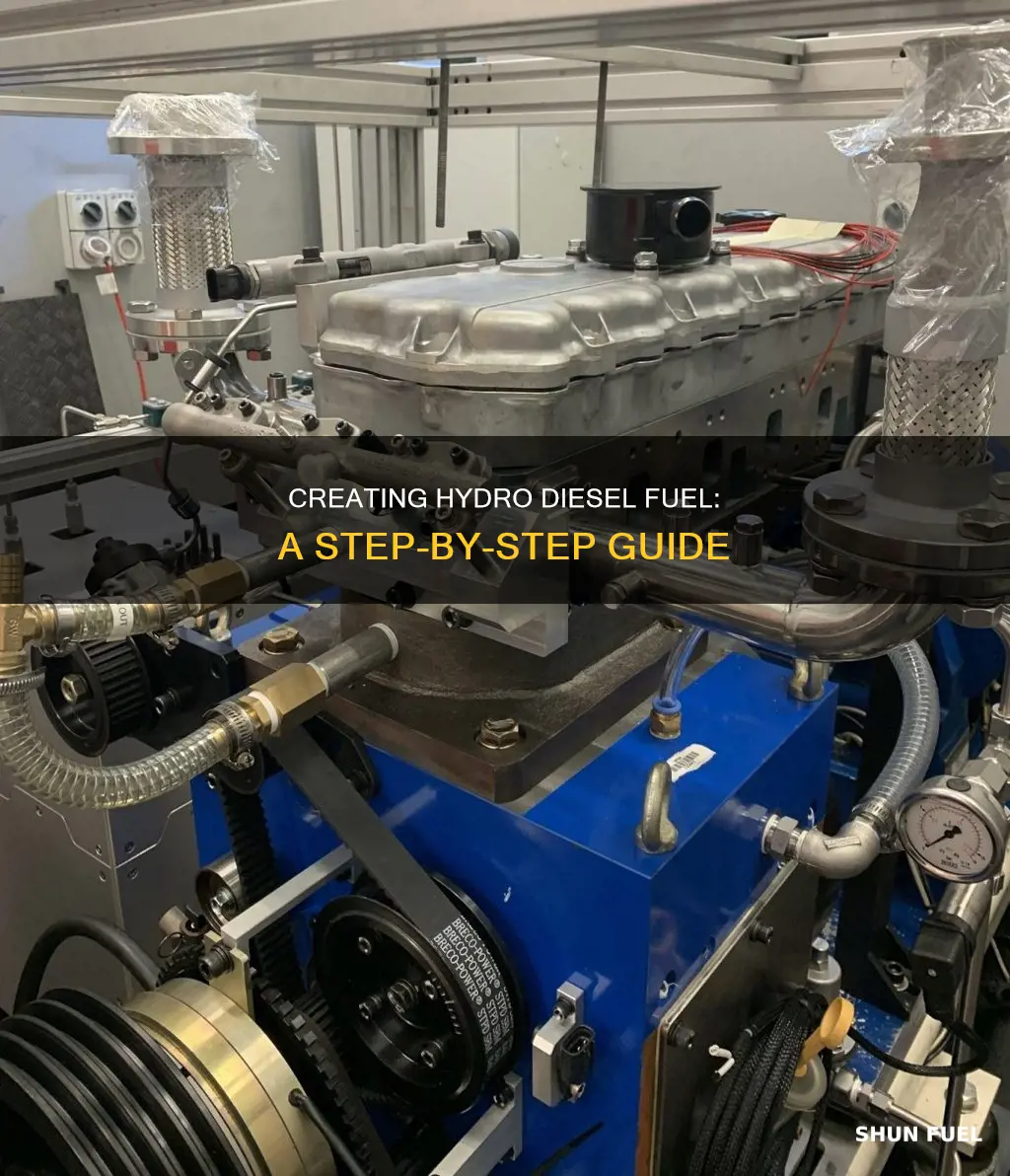 how to make hydro diesel fuel
