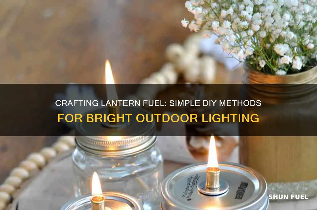 how to make lantern fuel