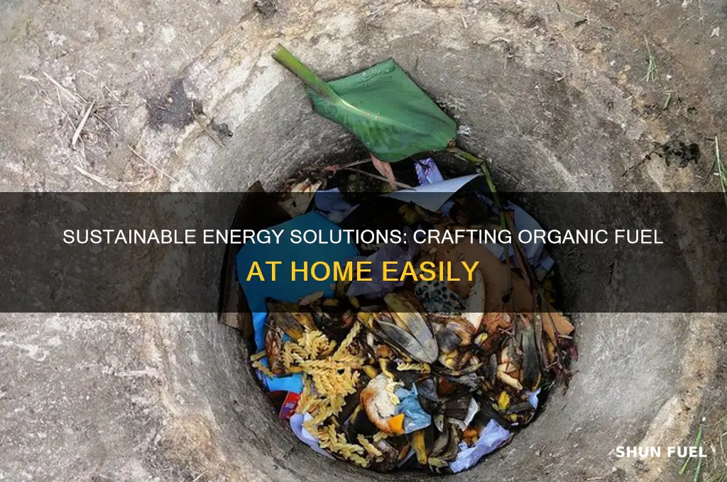 how to make organic fuel