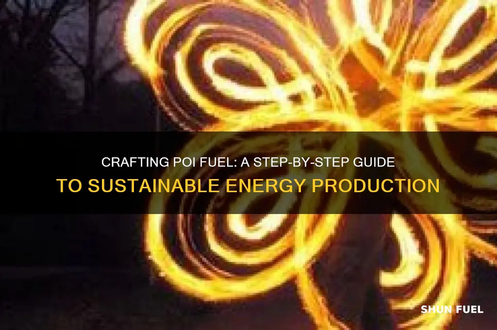 how to make poi fuel
