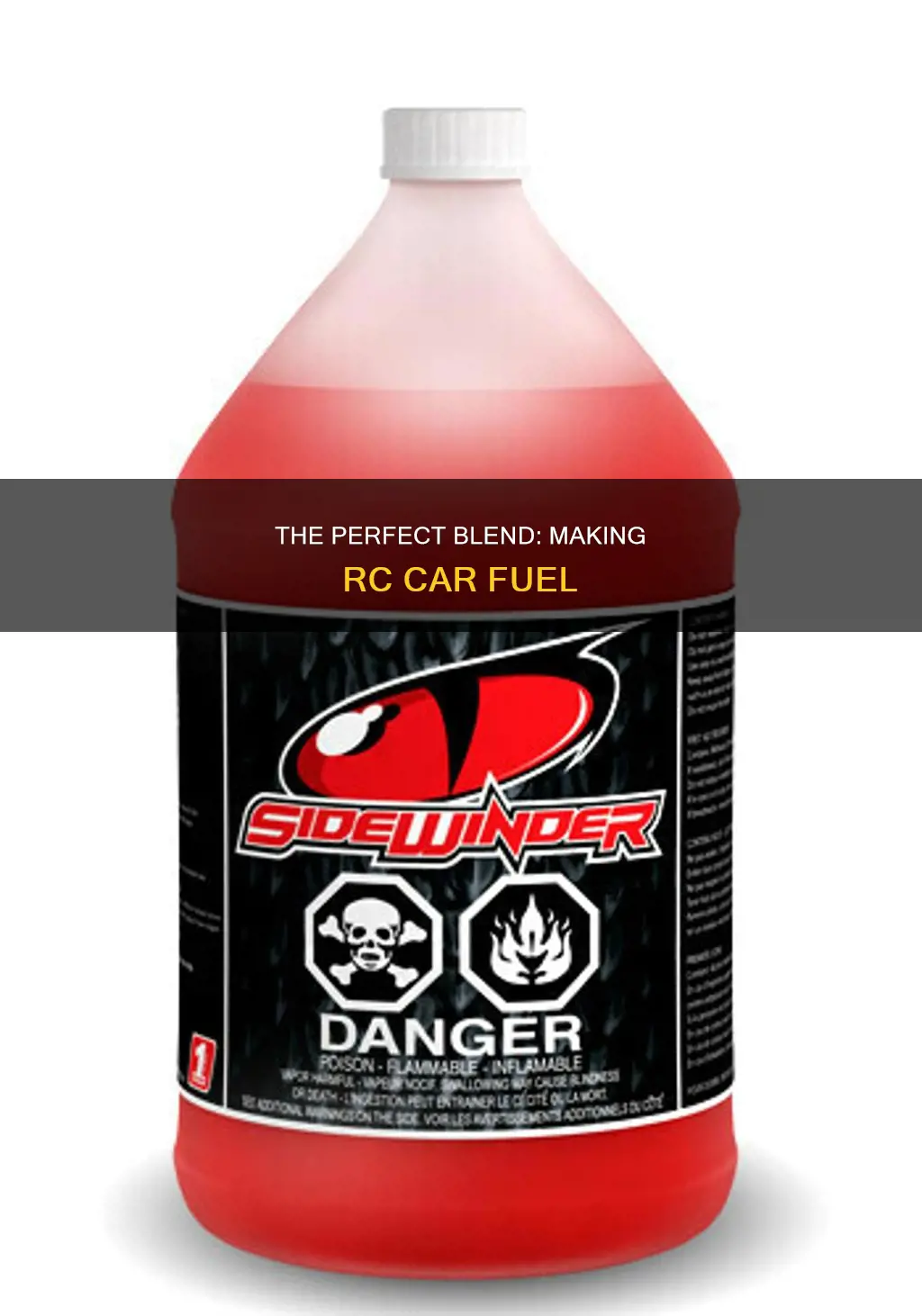 how to make rc car fuel