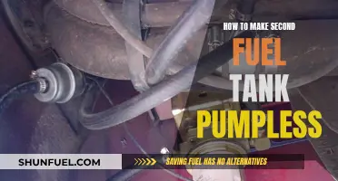 Making a Second Fuel Tank Pumpless: An Efficient Solution