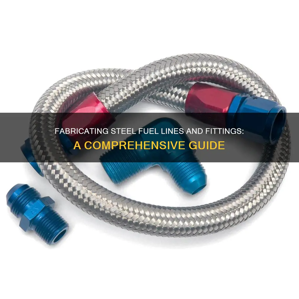 how to make steel fuel lines an fuel fittings