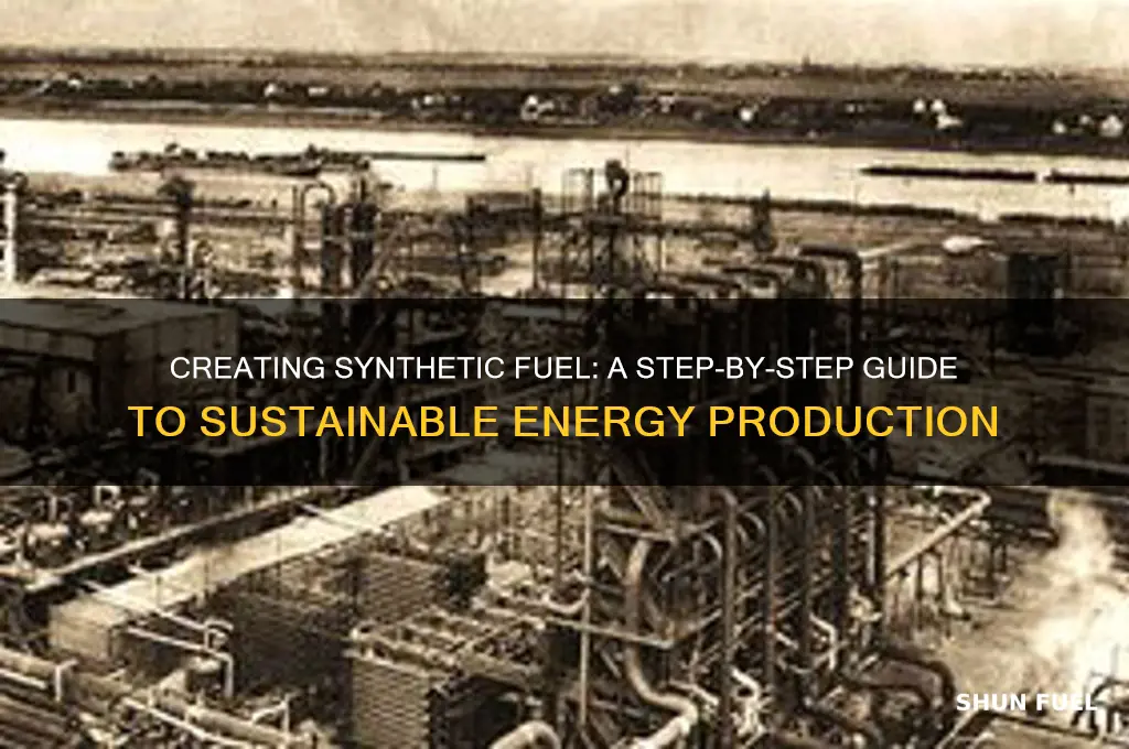 how to make synthetic fuel