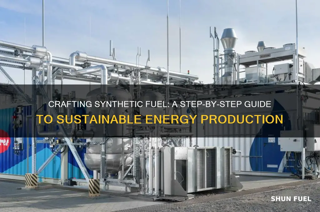 how to make sythetic fuel
