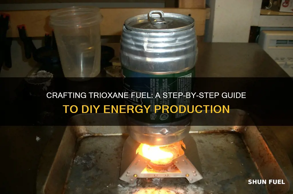how to make trioxane fuel