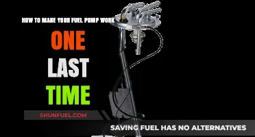 Revive Your Fuel Pump: Quick Fixes for One Last Reliable Run