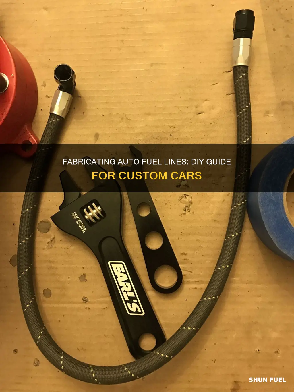 how to make your own auto fuel lines