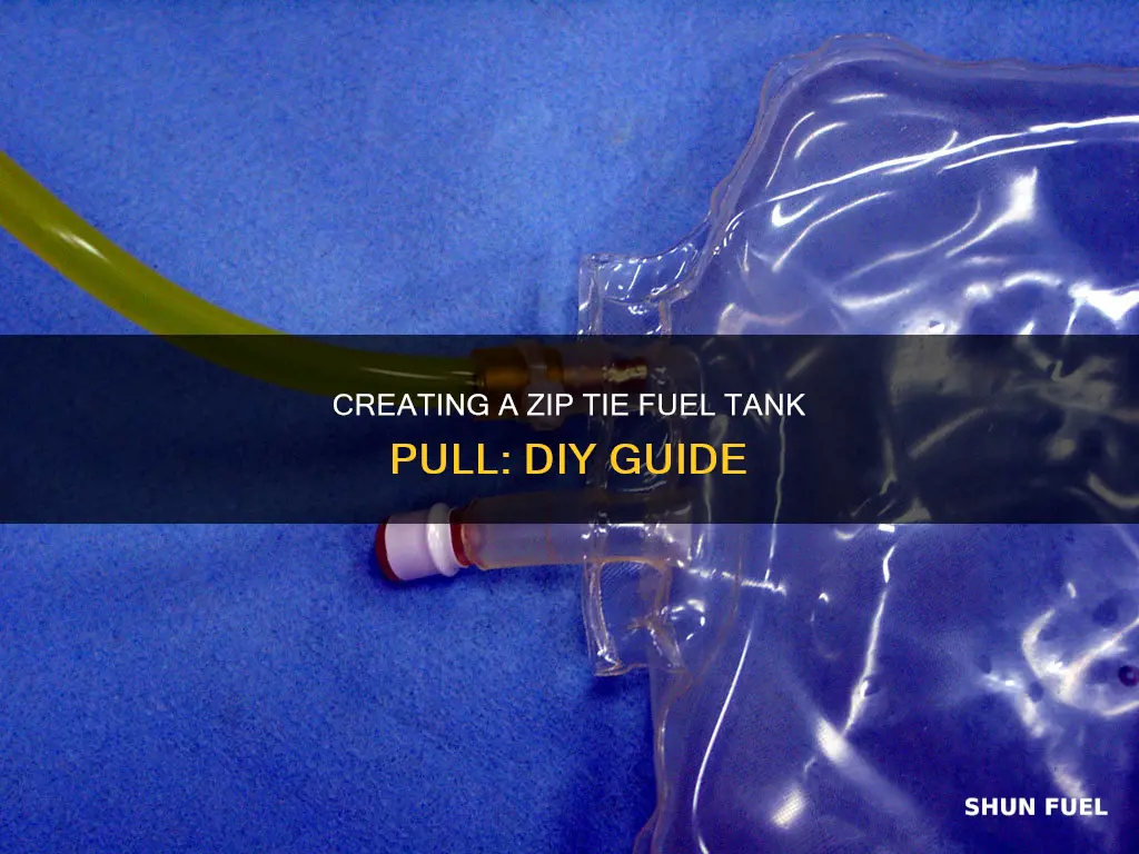 how to make ziptie fuel tank pull