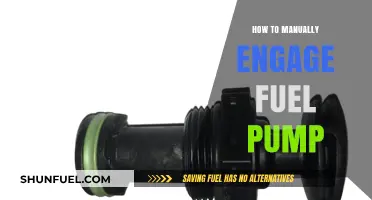 Manually Engaging Your Fuel Pump: A Step-by-Step Guide for Emergencies