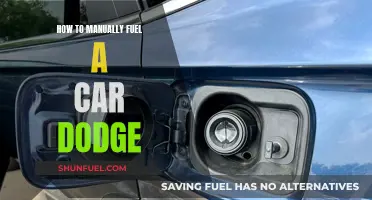 Fueling Your Dodge: A Step-by-Step Guide to Manual Refueling