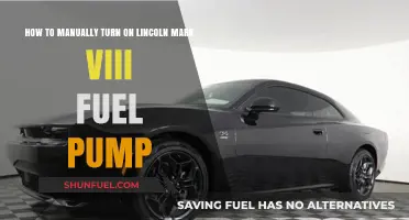 Manually Activating Your Lincoln Mark VIII Fuel Pump: A Step-by-Step Guide