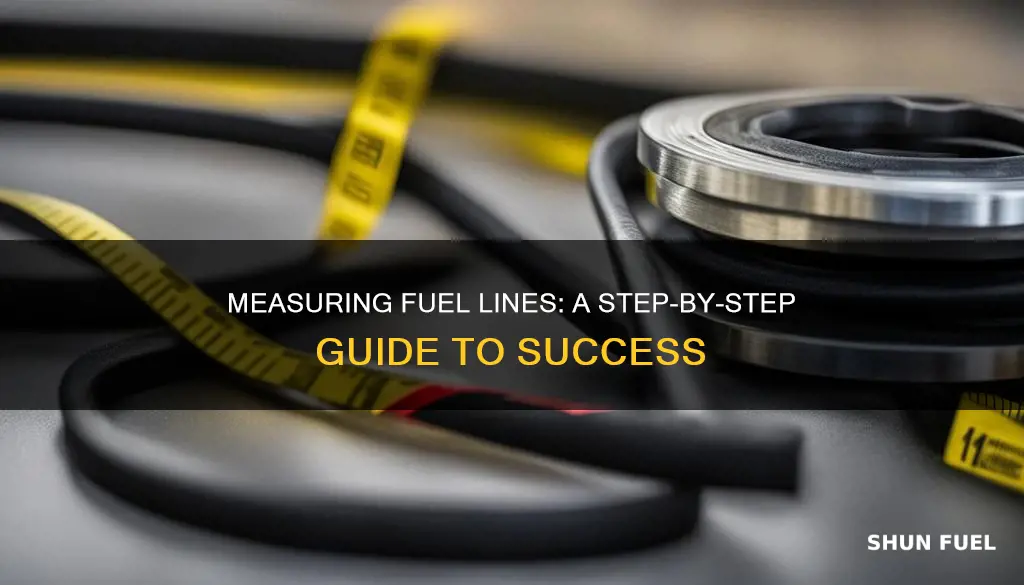 how to measure a fuel line