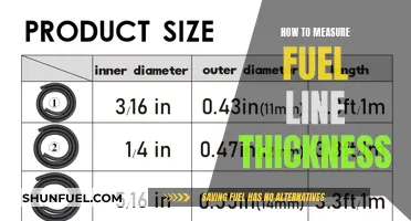 Precision Tools: Measuring Fuel Line Thickness for Optimal Engine Performance