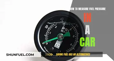 Measuring Fuel Pressure: Testing Your Car's Vital Signs