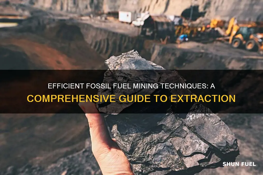 how to mine fossil fuels