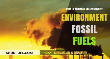 Sustainable Solutions: Reducing Environmental Destruction from Fossil Fuels