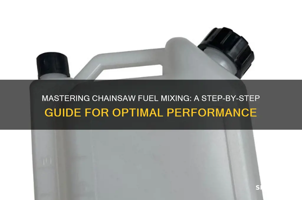 how to mix chailsaw fuel
