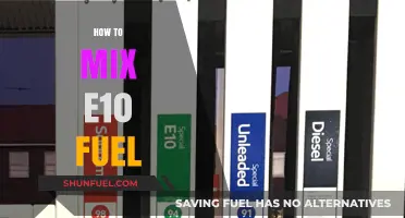 Mixing E10 Fuel: A Step-by-Step Guide for Optimal Performance