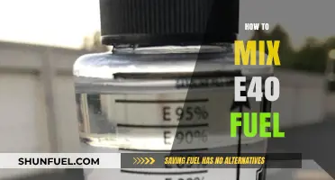 Mastering E40 Fuel Mixing: A Comprehensive Guide for Optimal Performance