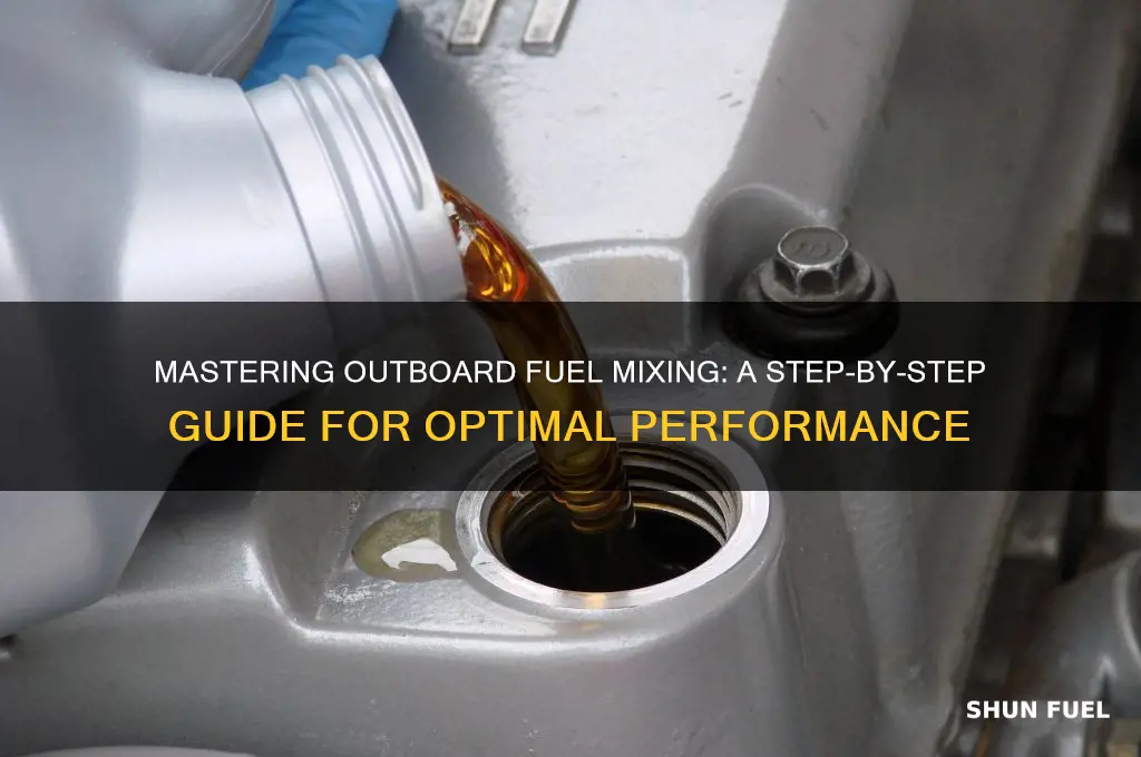 how to mix outboard fuel