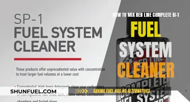 Mastering the Art of Red Line Fuel System Cleaner: A Guide