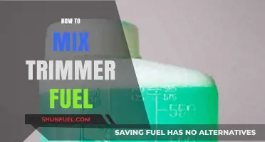 Mastering the Perfect Mix: A Guide to Trimmer Fuel Preparation