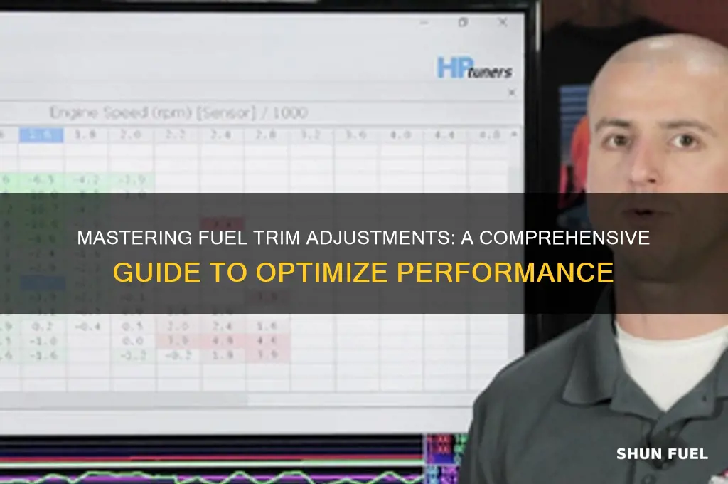 how to modify fuel trim
