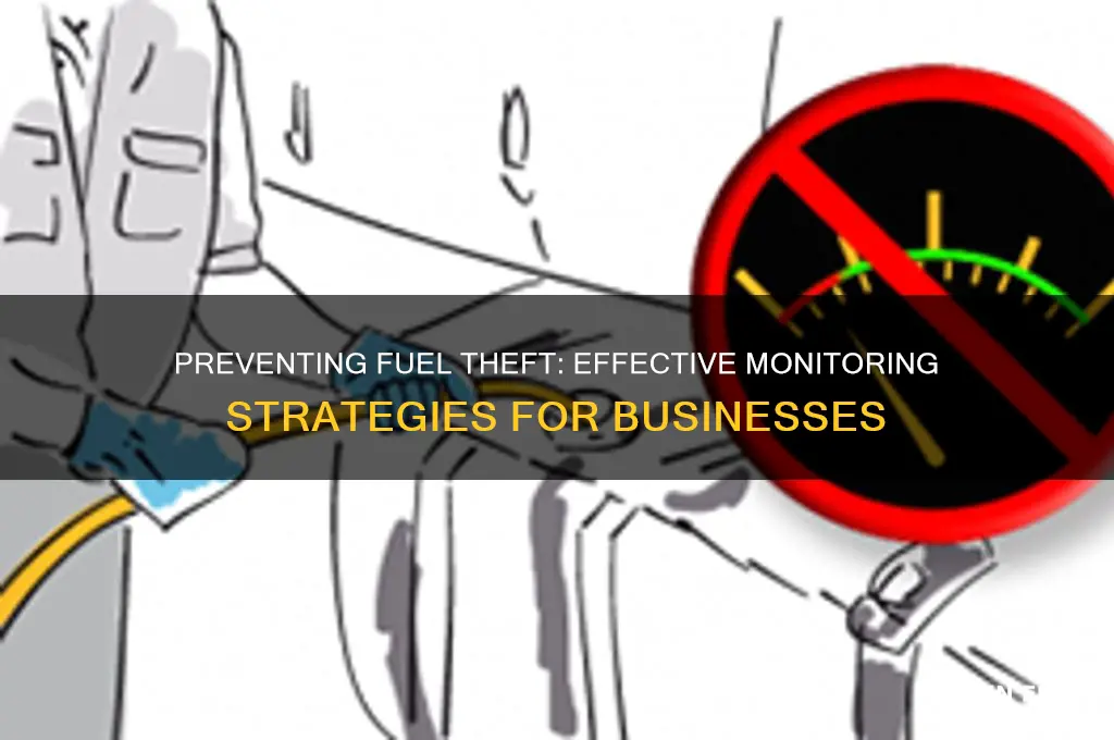 how to monitor fuel theft