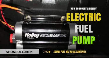 Mounting a Holley Electric Fuel Pump: Step-by-Step Guide for Enthusiasts