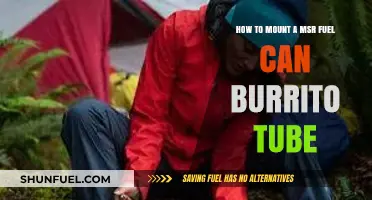 Mounting MSR Fuel Can Burrito Tube: A Step-by-Step Guide