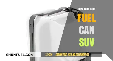 Securely Mounting Fuel Cans on Your SUV: A Step-by-Step Guide