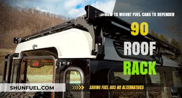 Mounting Fuel Cans on Your Defender 90 Roof Rack: A Guide